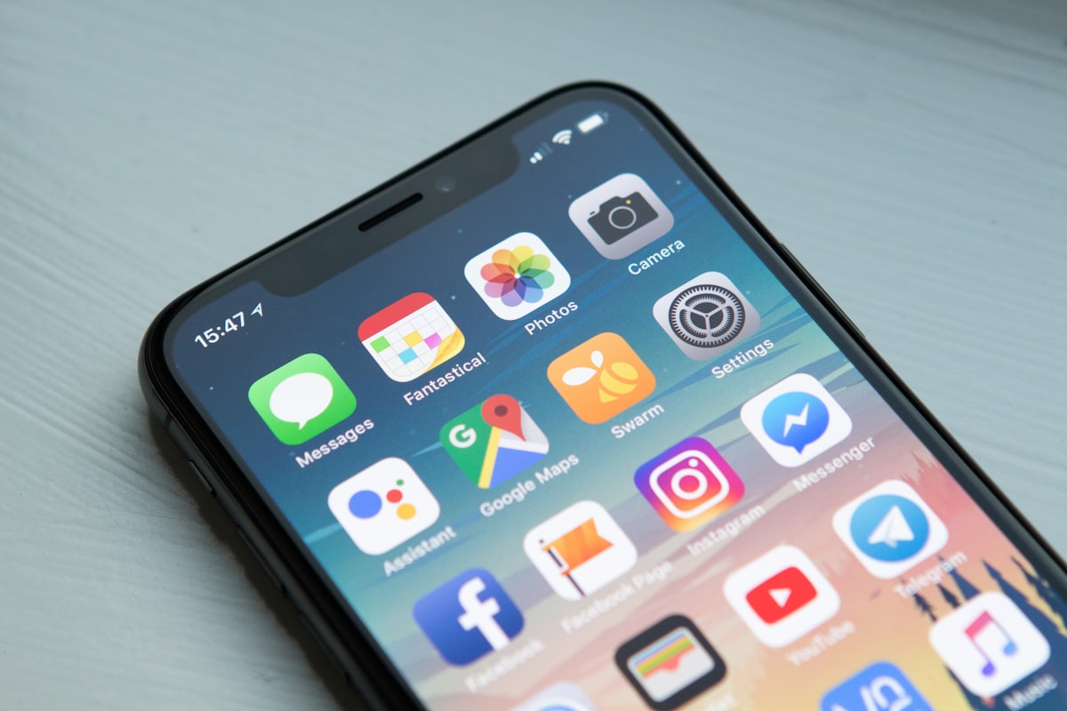 Mobile application in the field